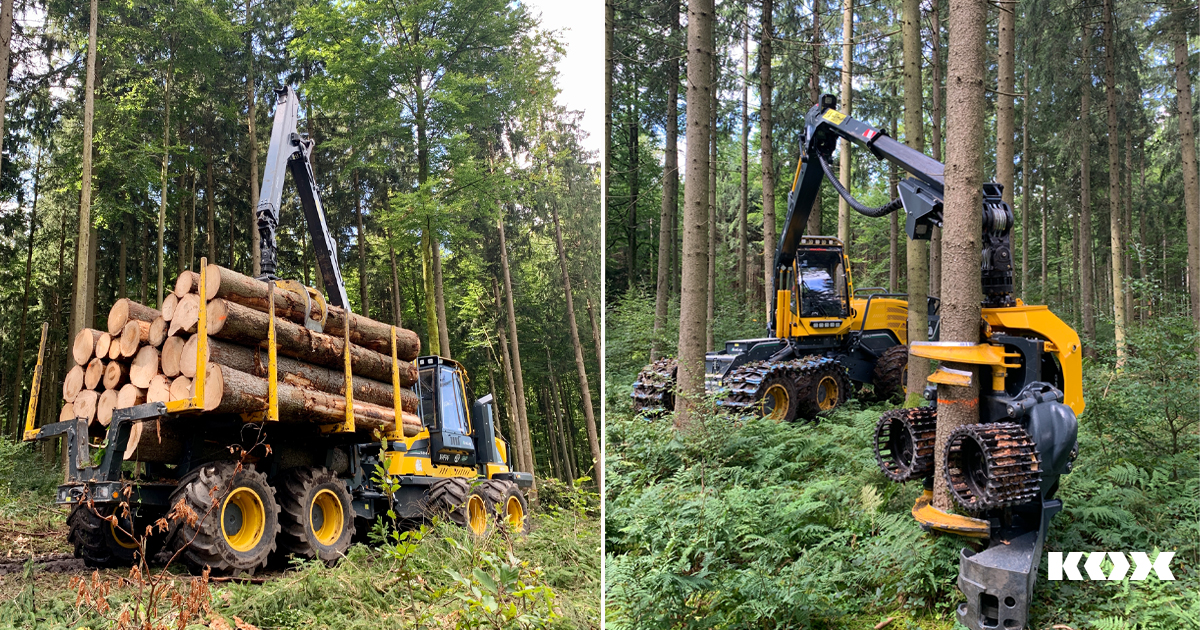 Moderne Forsttechnik