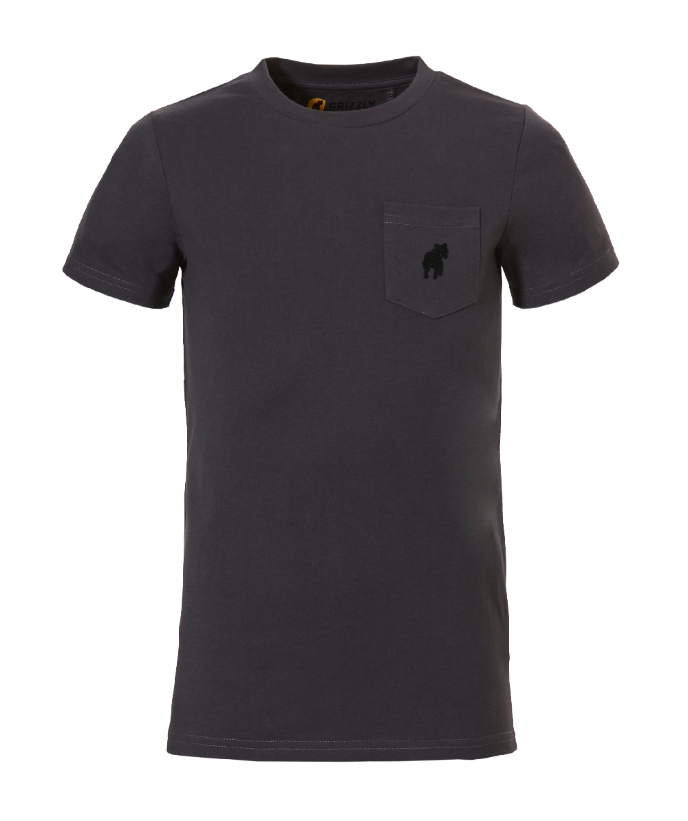 Grizzly Kinder kurzarm Zeckenschutz-T-Shirt Laval grau, XX77191