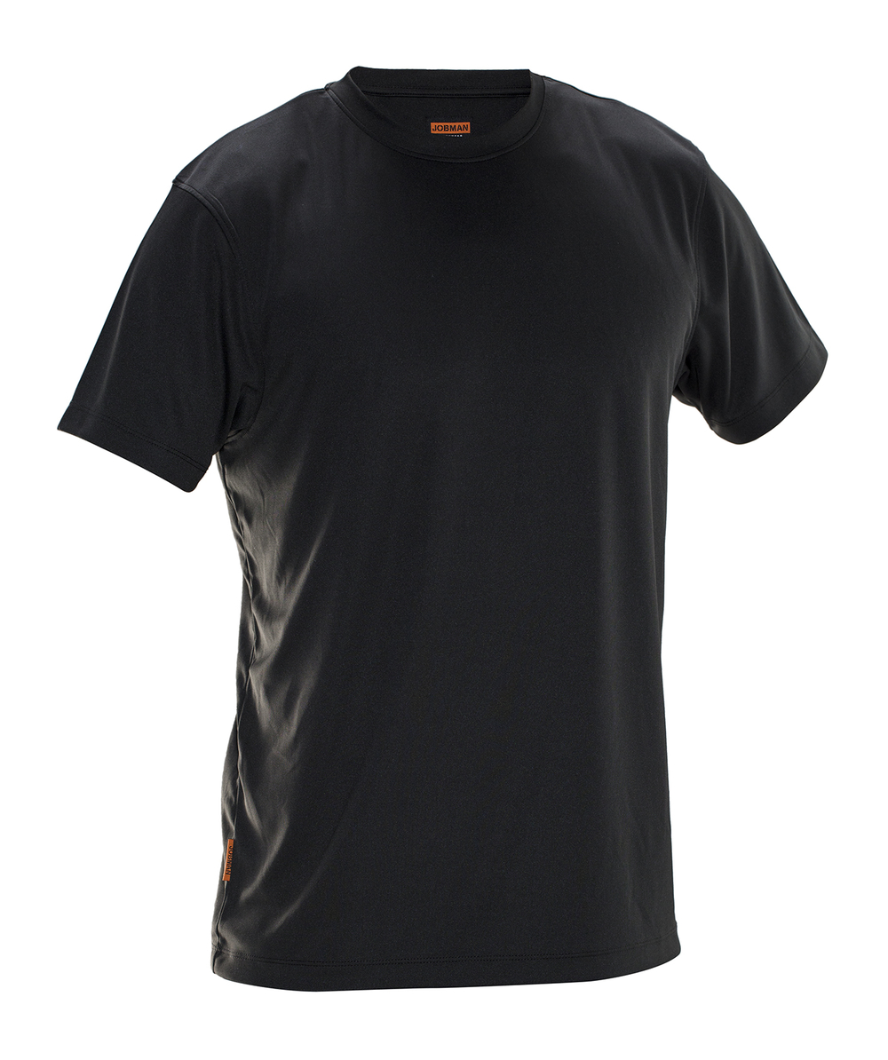 Jobman T-Shirt Spun Dye 5522 Schwarz, Schwarz, XXJB5522S