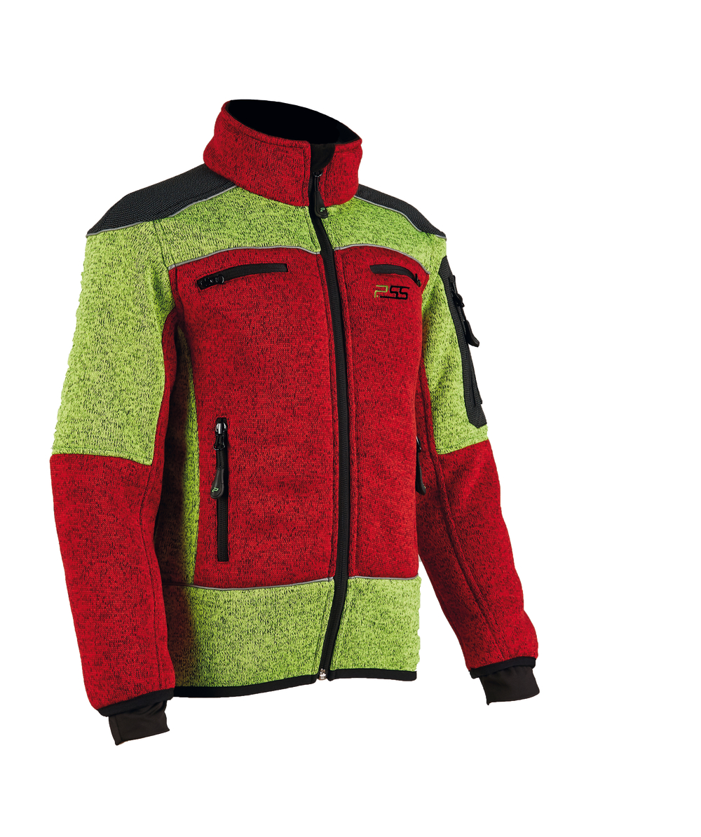 PSS Faserstrickjacke fr Kinder Xtreme Arctic Kids Gelb/Rot, Gelb/Rot, XX76133