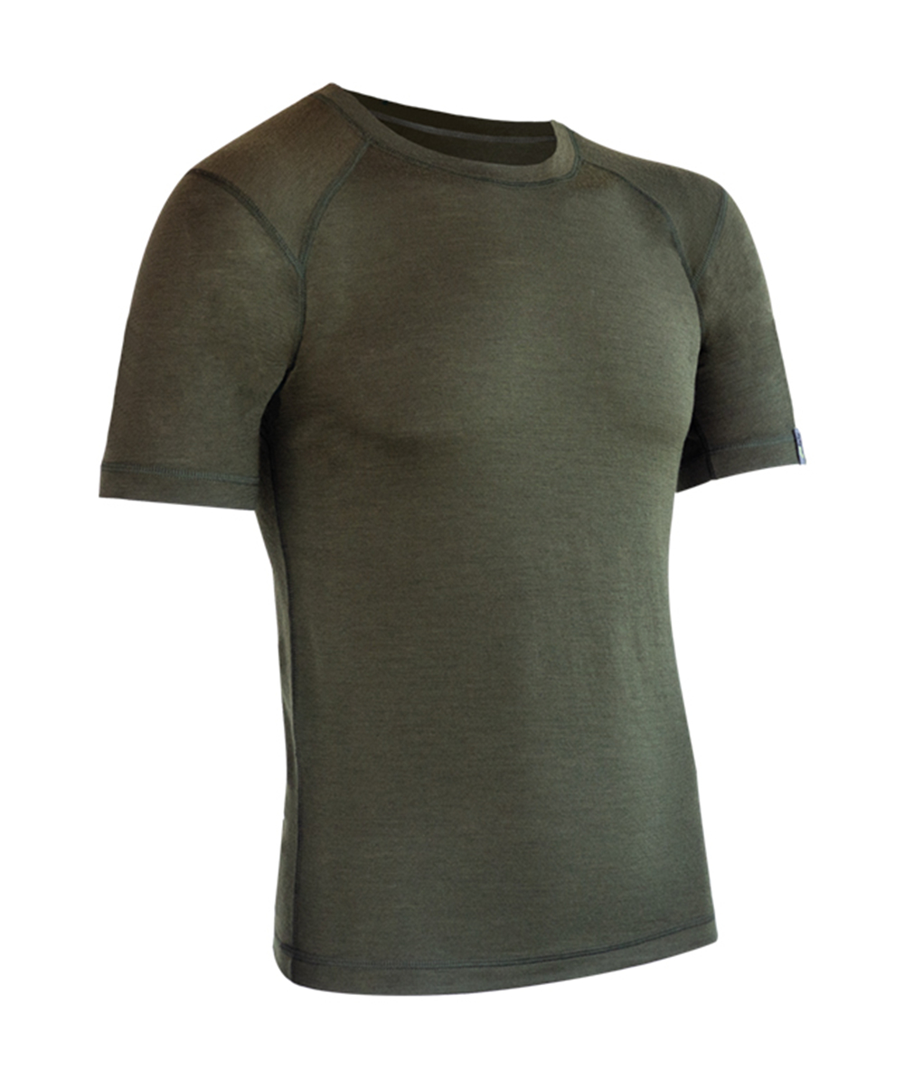 PSS X-treme Funktionsshirt Merino kurzarm Olivgrn, XX77140