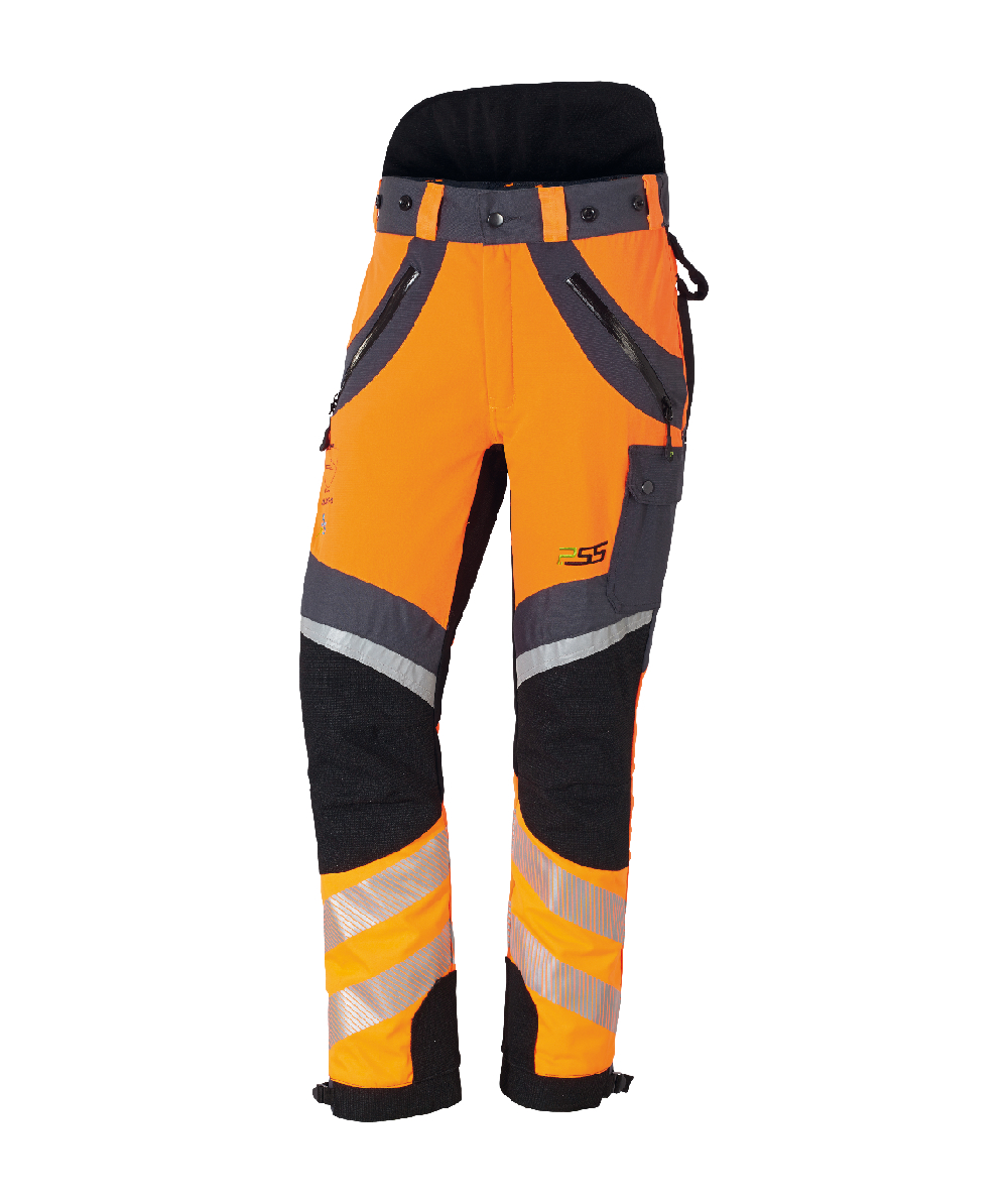 PSS Schnittschutzhose X-treme Air HIVIS Orange/Schwarz, Orange/Schwarz, XX71212