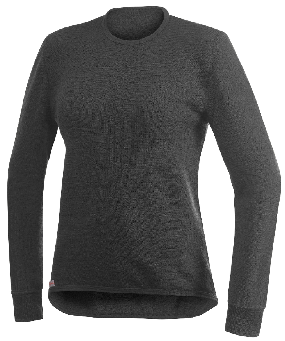 Woolpower Crewneck 200 Rundhalshemd / Merino Shirt langarm grey, XXWP7112G