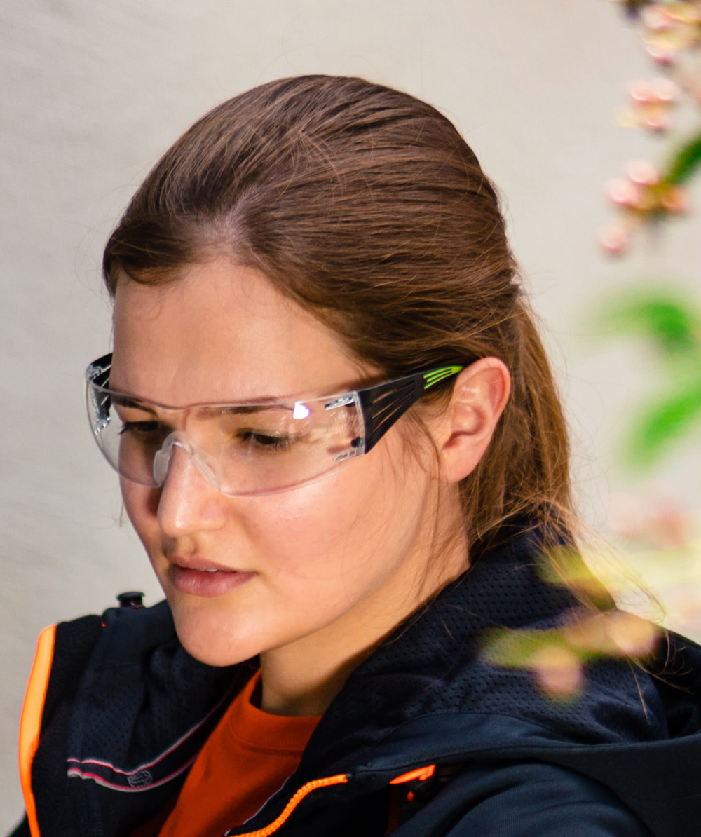 PROTEQ Sicherheitsbrille PW30CLR - Kratzfest Nach EN166