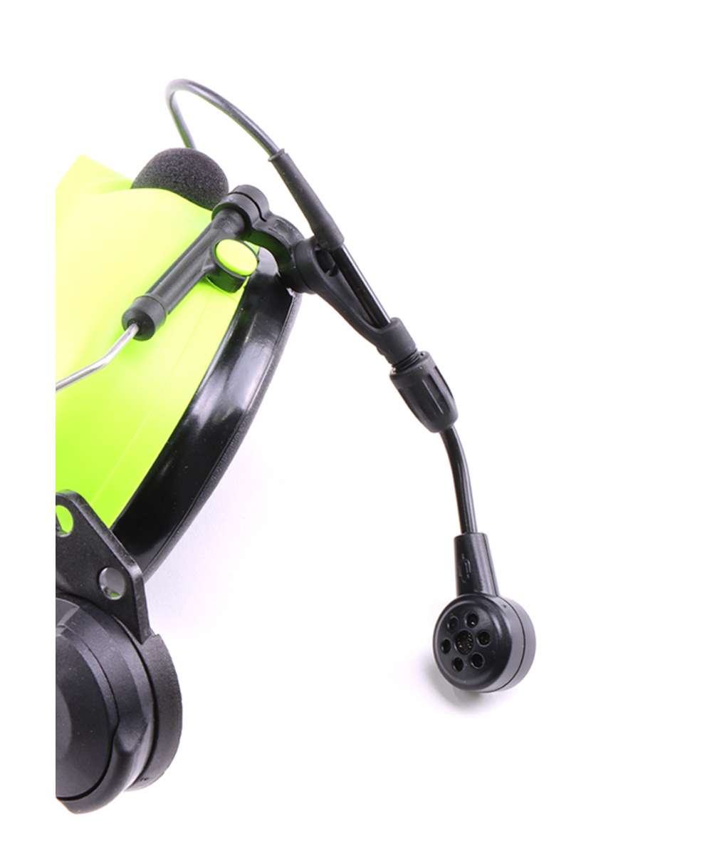 Gehörschutz mit Bluetooth, Funk, Headset in Neongrün » bei KOX online für  Forst und Garten bestellen