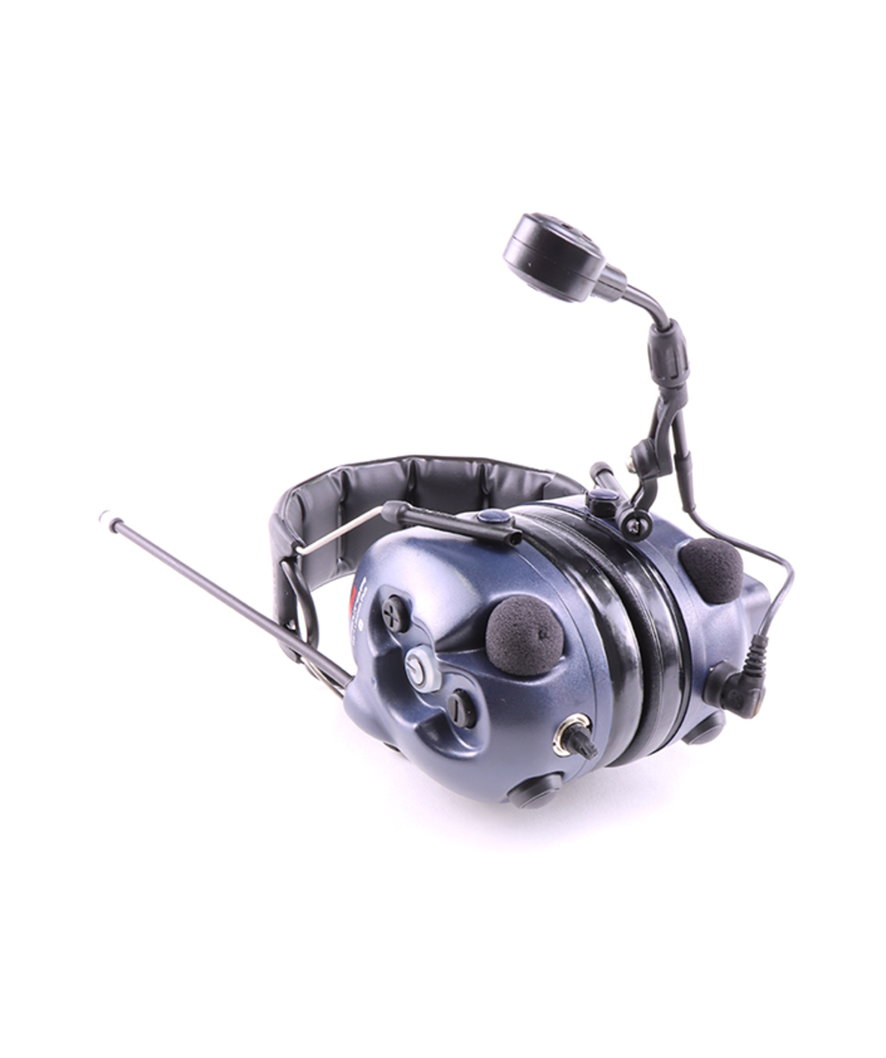 Geh rschutz mit Bluetooth Funk Headset 3M Peltor in Blau bei