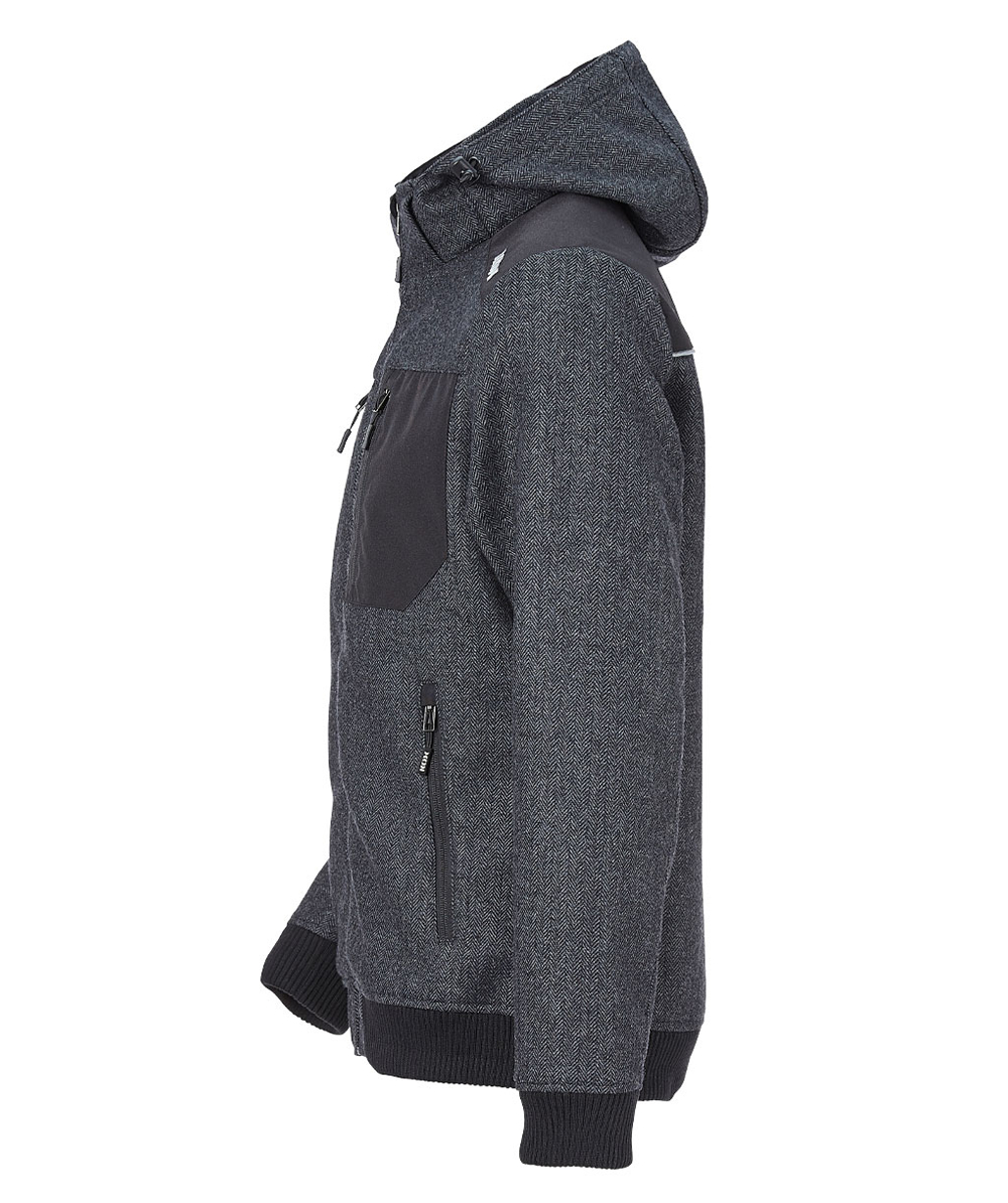 KOX Tweed Jacke Grau/Schwarz für Damen und Herren » bei KOX online für  Forst und Garten bestellen