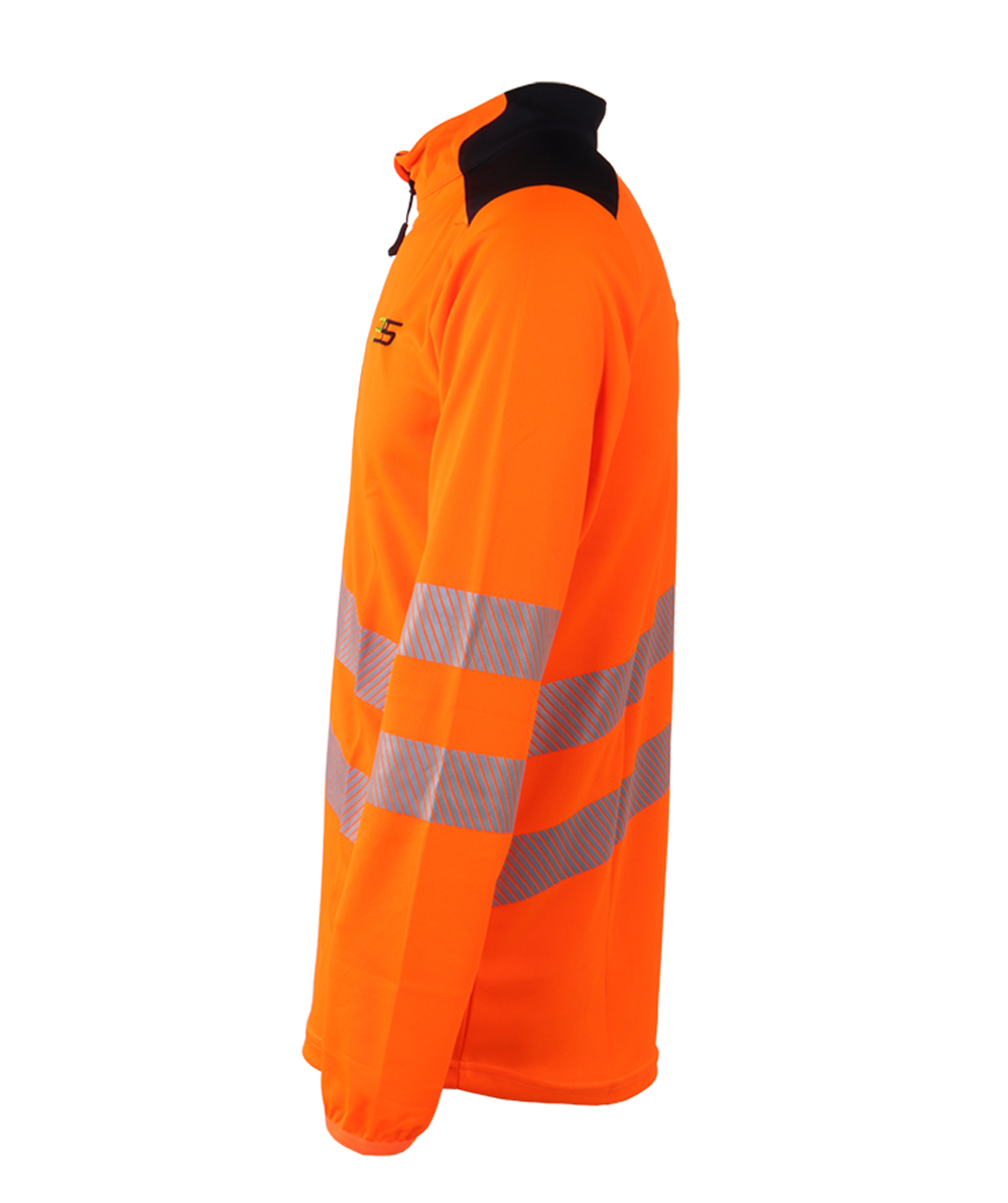 PSS Funktionsshirt / Warnschutz Funktionsshirt X-treme Skin langarm Orange/Schwarz  » bei KOX online für Forst und Garten bestellen