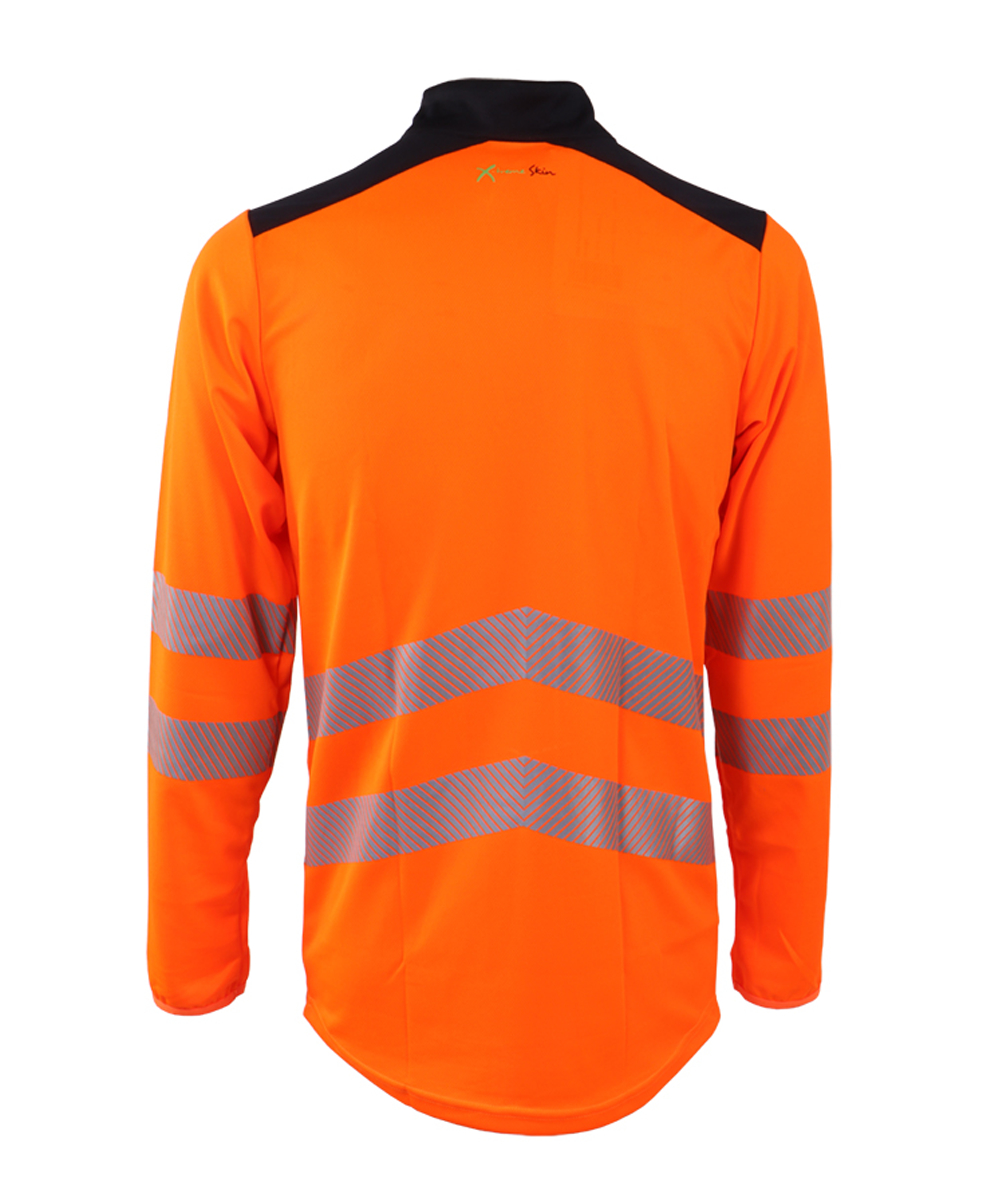 PSS Funktionsshirt / Warnschutz Funktionsshirt X-treme Skin langarm Orange/Schwarz  » bei KOX online für Forst und Garten bestellen