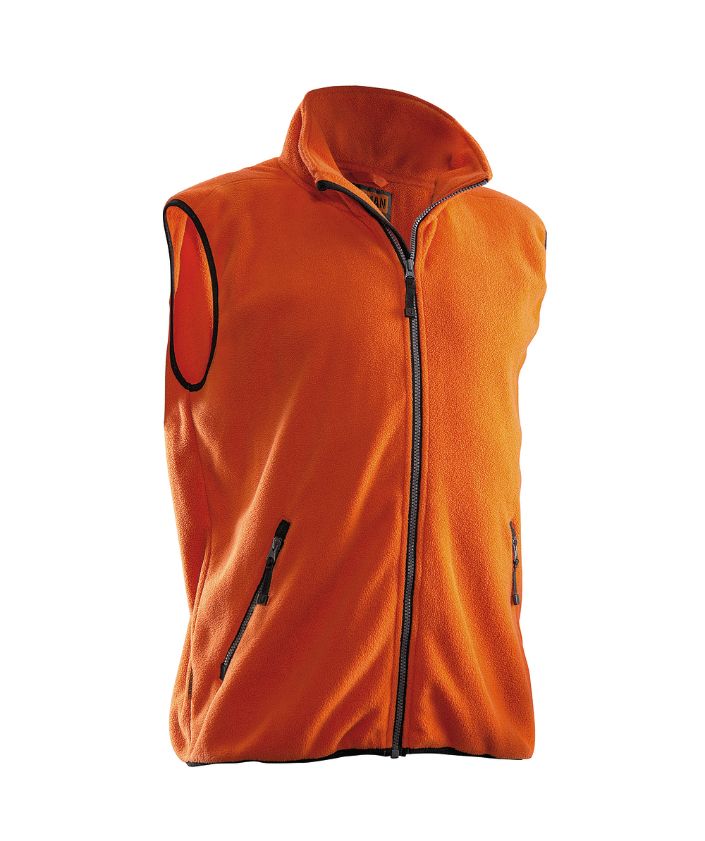 Jobman Fleeceweste 7501 Orange, Orange, XXJB7501O