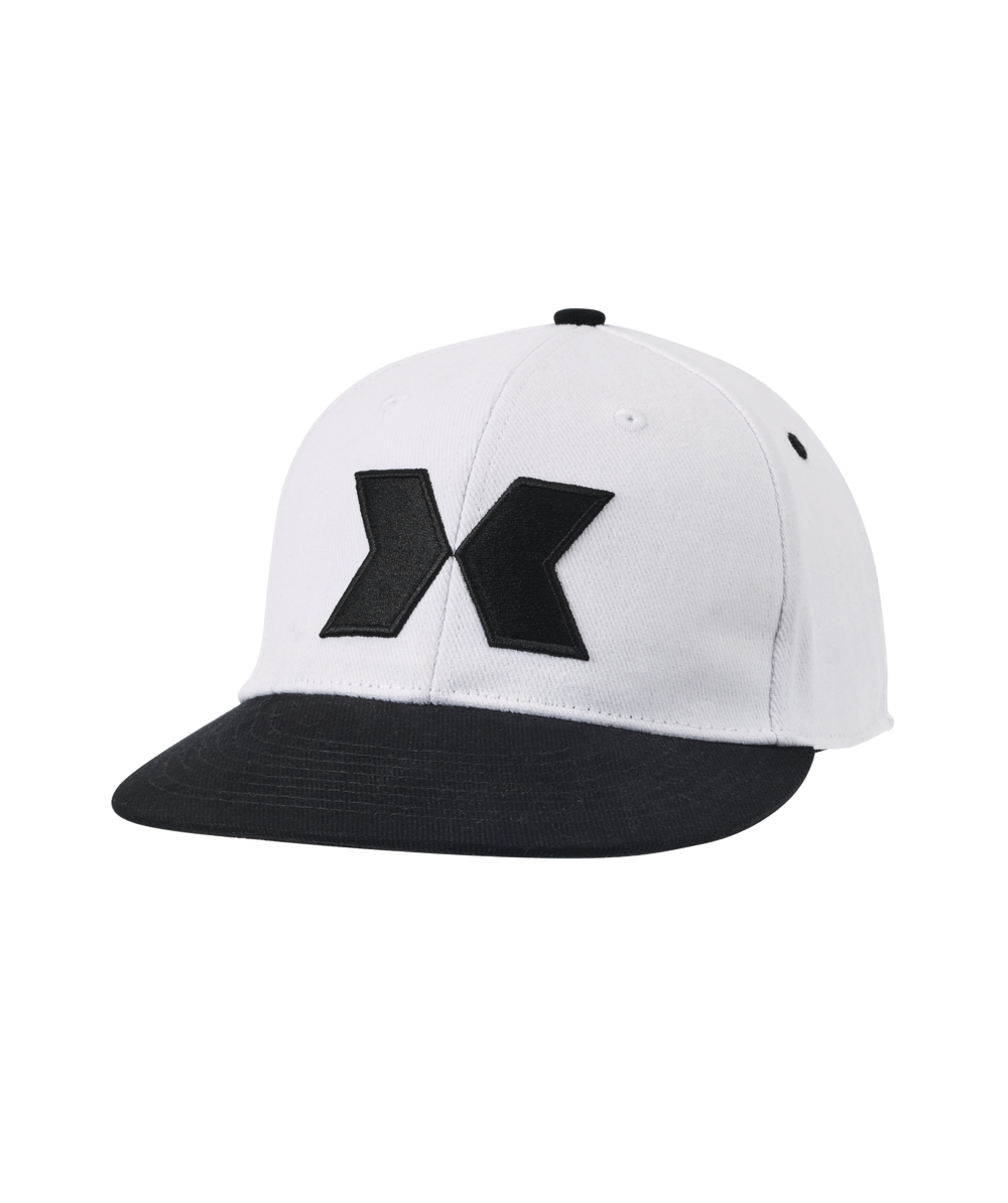 KOX Flatpeak Cap - Weiß/Schwarz