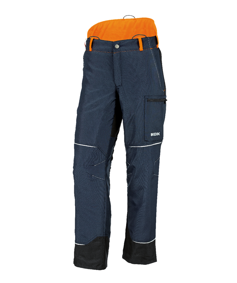 KOX Schnittschutzhose Mistral 2.0 Dunkelblau, Dunkelblau, XX71219