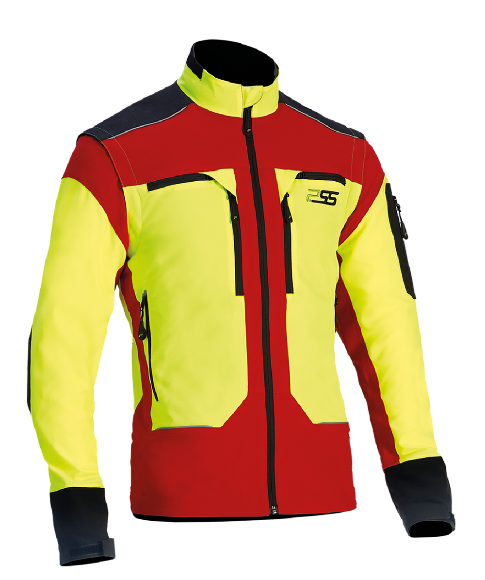 PSS Funktionsjacke X-treme Vario Rot/Gelb, Rot/Gelb, XX71409