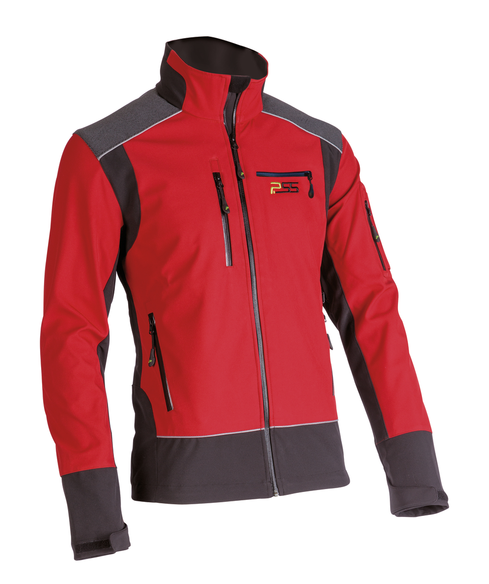 PSS Softshelljacke X-treme Shell Rot/Schwarz, Rot/Schwarz, XX76111