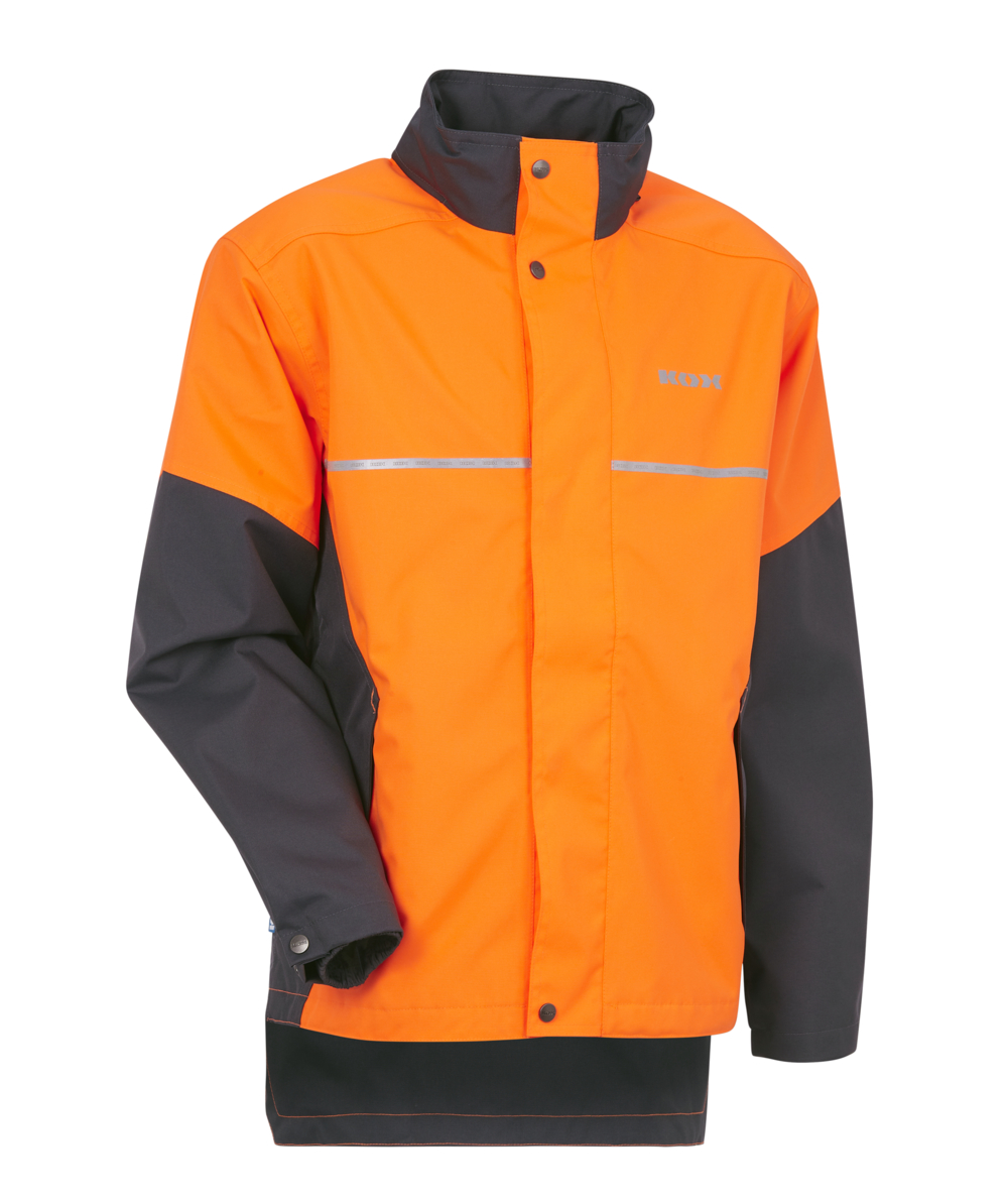 KOX Regenjacke wasserdicht Aquatex 2.0 Orange/Grau, Orange/Grau, XX72408