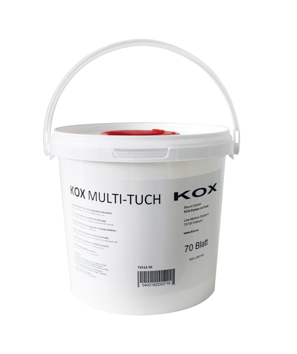 KOX Reinigungstücher / Reinigungstuch Multi-Tuch, 70 Tücher, XX73513-70