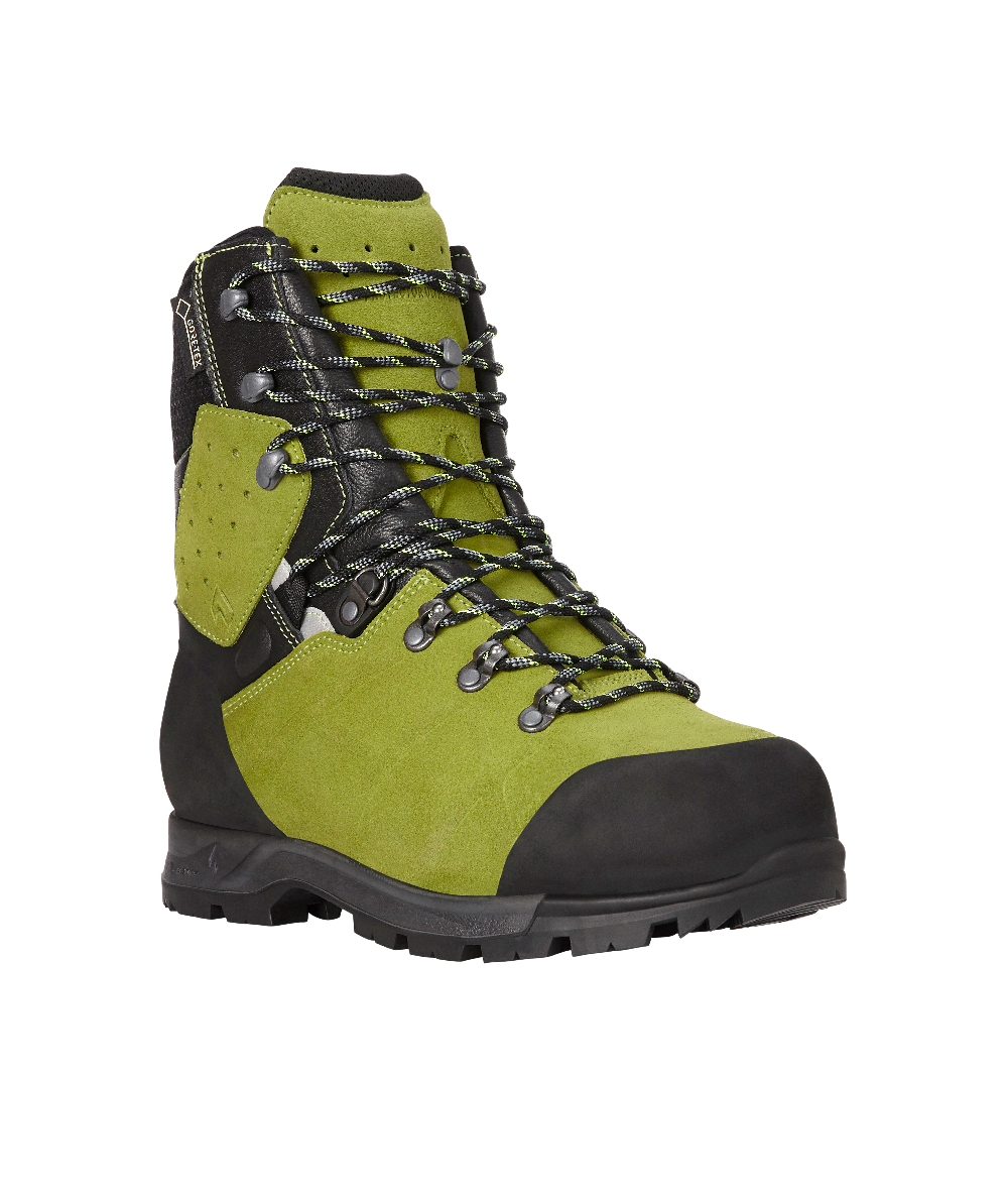 Haix Schnittschutzstiefel / Schnittschutzschuhe Protector Ultra 2.0 GTX Lime Green, Schnittschutzklasse 2 (24 m/s), XX73129