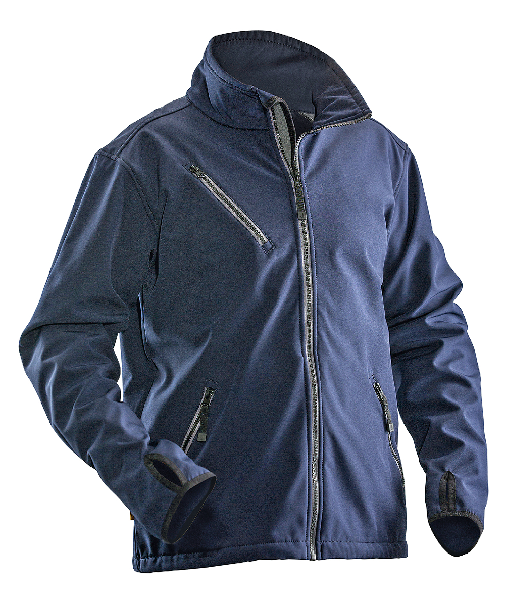 Jobman Softshelljacke 1201 Marineblau, Marineblau, XXJB1201M