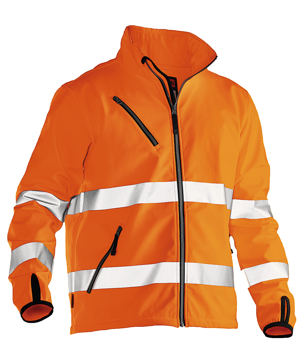 Jobman Softshelljacke HiVis 1202 Orange, Orange, XXJB1202O